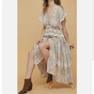 Free People Field of Dreams Maxi Top Dress